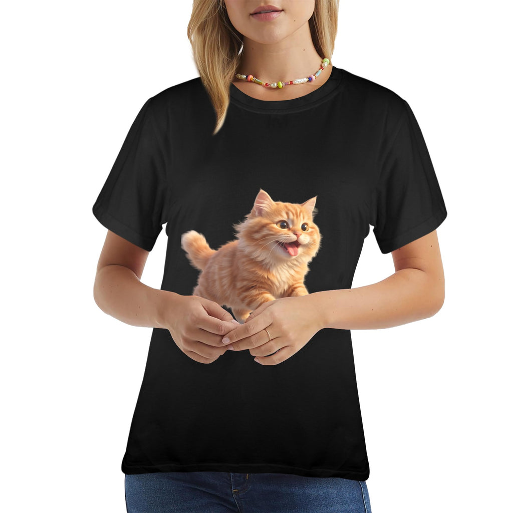 New Women's T-Shirt in USA Size Front Print （Made in USA，Ships to USA Only）