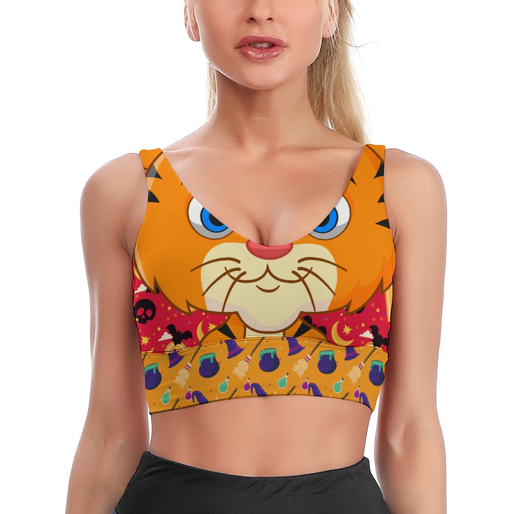 Women's Comfortable Texture Sports Bra
